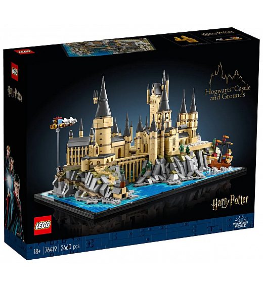 Kocke Harry Potter Grad in zemljišče Bradavičarke 76419 Lego