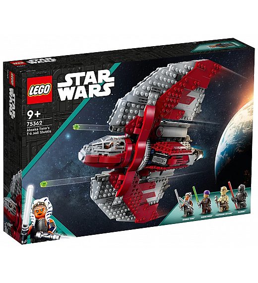 Kocke Star Wars Jedijevski vesoljski čoln T-6 Ahsoke Tano 75362 Lego