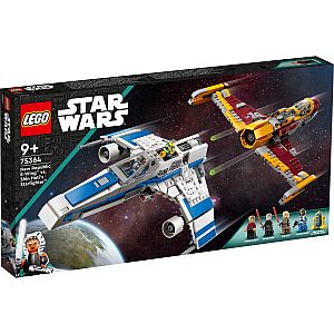 Kocke Star Wars E-Wing Nove Republike protiv Starfightera Shin Hati 75464