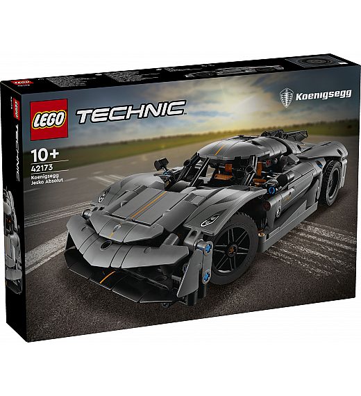 Kocke Technic Koenigsegg Jesko Absolut, siv hiperavtomobil 42173 Lego