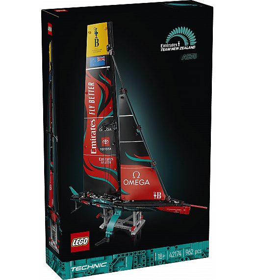 Kocke Technic Emirates Team New Zealand, jahta AC75 42174 Lego