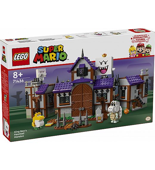 Kocke Super Mario King Boojev zakleti dvorec 71436 Lego