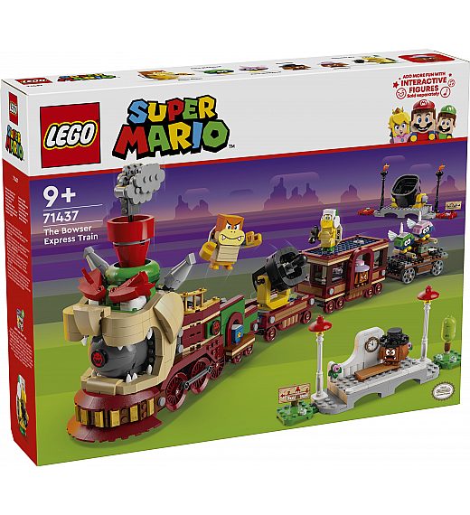 Kocke Super Mario Bowserjev ekspresni vlak 71437 Lego