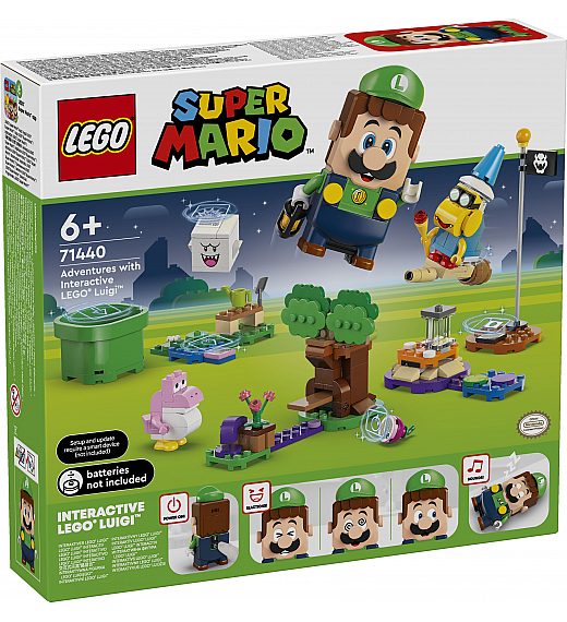 Kocke Super Mario Interaktivni Luigi i pustolovine 71440 Lego