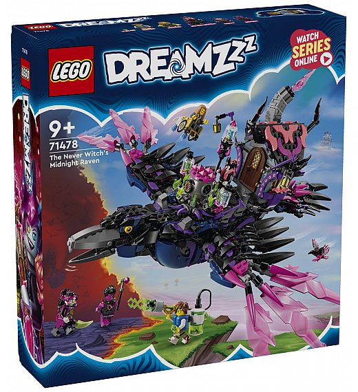 Kocke Dreamzzz Nikoli-čarovničin Polnočni krokar 71478 Lego