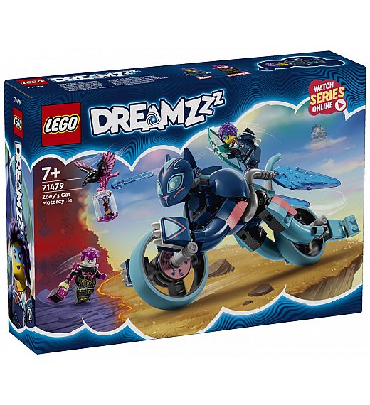 Kocke Dreamzzz Zoeyjin mačji motor 71479 Lego