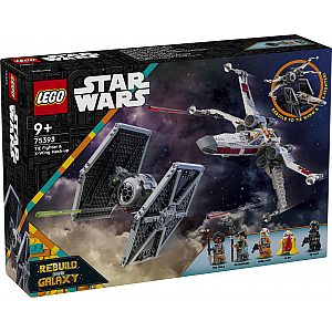 Kocke Star Wars TIE Fighter i X-Wing u kombinaciji 75393