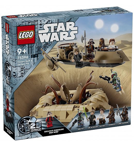 Kocke Star Wars Puščavski Skif in Sarlaccovo brezno 75396 Lego