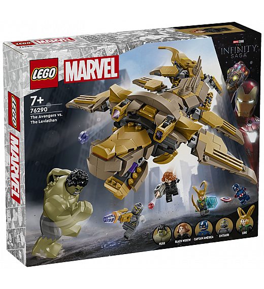 Kocke Super Heroes Maščevalci proti Leviatanu 76290 Lego