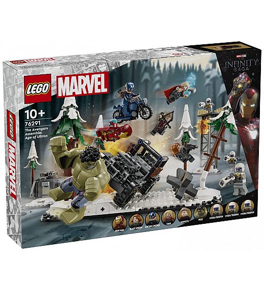 Kocke Super Heroes Združeni Maščevalci: Ultronova doba 76291 Lego