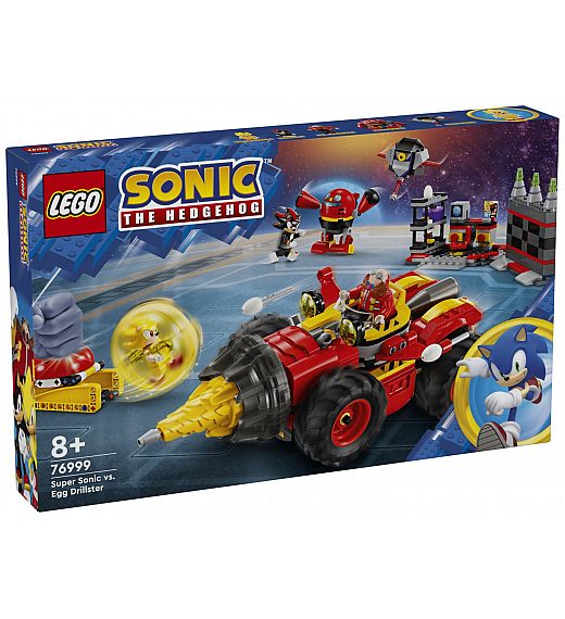 Kocke Sonic Super Sonic proti Egg Drillster 76999 Lego