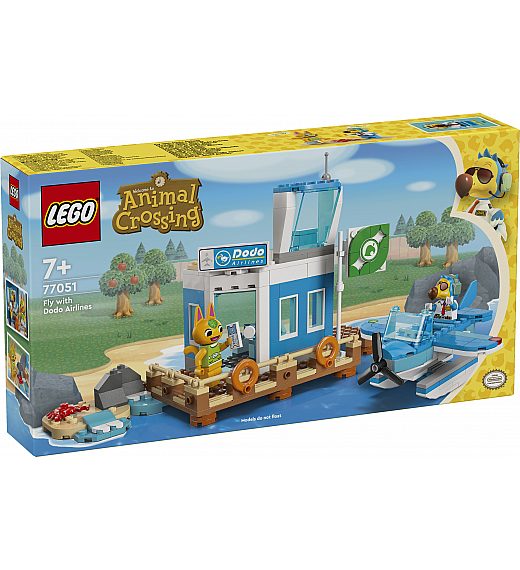 Kocke Animal Crossing Poletite z Dodo Airlines 77051 Lego