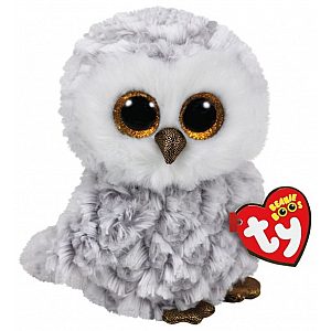 TY Beanie Boos Owlette - bela sova (15 cm)