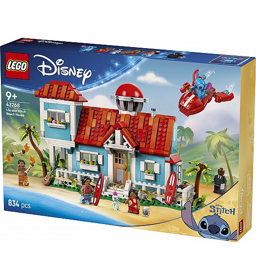 Kocke Disney Classic Hišica na plaži Lili in Žverca 43268 Lego