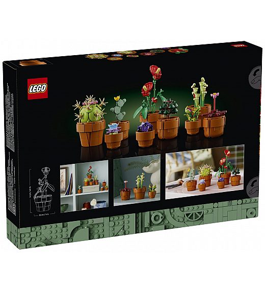 Lego kocke Icons Sitne Biljke 10329