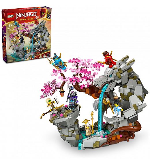 Lego kocke Ninjago Zmajski kamniti oltar 71819