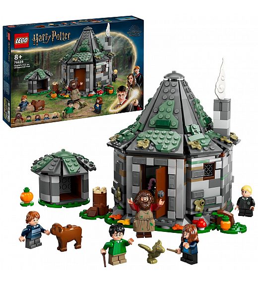 Lego kocke Harry Potter Hagridova koča: Nepričakovani obisk 76428