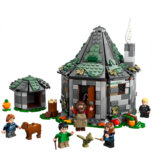 Lego kocke Harry Potter Hagridova koča: Nepričakovani obisk 76428