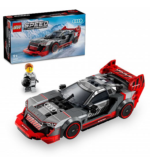 Lego kocke Speed Champions Dirkalni avtomobil Audi S1 e-tron quattro 76921