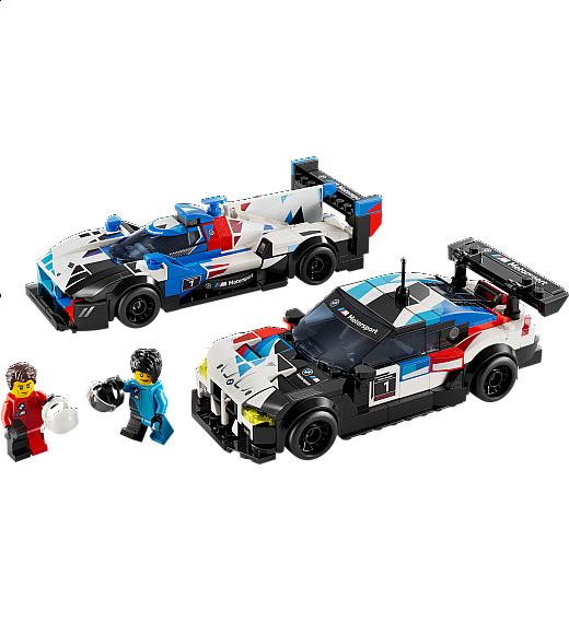 Lego kocke Speed Champions Trkaći automobili BMW M4 GT3 i BMW M Hybrid V8 76922