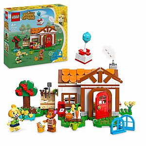 Lego kocke Animal Crossing Isabella u posjetu 77049