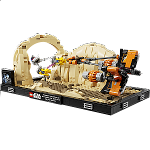 Lego kocke Star Wars Diorama Mos Espa Podrace 75380