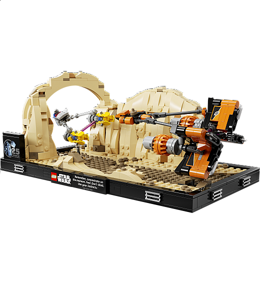 Lego kocke Star Wars Diorama Mos Espa Podrace 75380 Lego