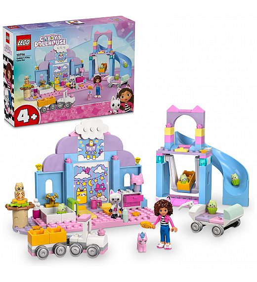 Lego kocke Gabby's Dollhouse Gabijin Mačji vrtec 10796 Lego