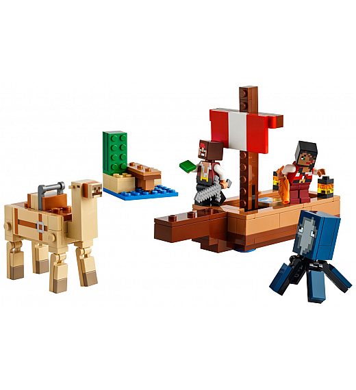 Lego® Minecraft® 21259 Potovanje s piratsko ladjo Lego