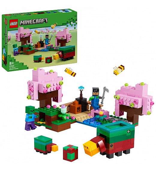 Kocke Minecraft Vrt cvetočih češenj 21260 Lego