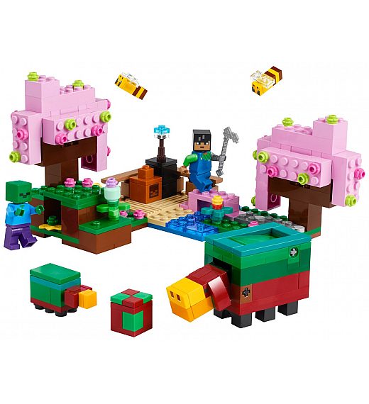 Kocke Minecraft Vrt cvetočih češenj 21260 Lego