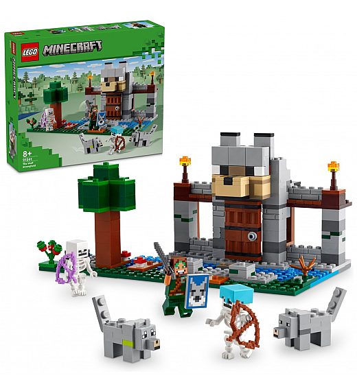 Kocke Minecraft Volčja utrdba 21261 Lego