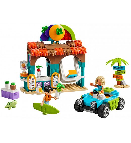 Lego kocke Friends Kiosk s smutiji na plaži 42625 Lego