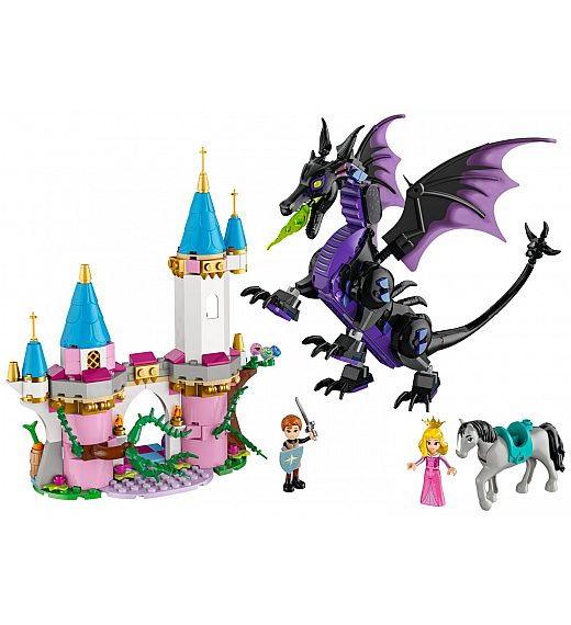 Kocke Disney Princess Zlohotnica v podobi zmajevke 43240 Lego