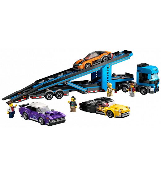 Lego kocke City Transportno vozilo za avtomobile z avtomobili 60408 Lego