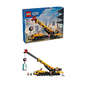 Lego kcoke City Žuta mobilna građevinska dizalica 60409