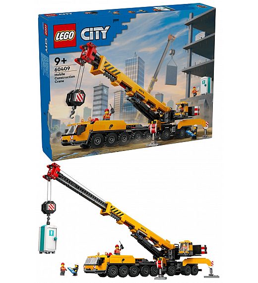 Lego kcoke City Rumeni gradbeni žerjav 60409 Lego