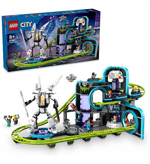 Kocke City Zabaviščni park Svet robotov 60421 Lego