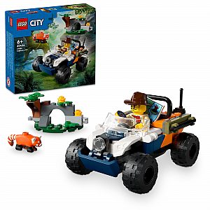 Lego kocke City ATV istraživača prašume s crvenom pandom 60424