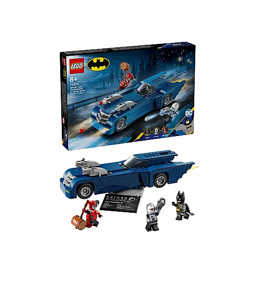 Lego kocke Super Heroes Batman i Batmobile protiv Harley Quinn i Mr. Freezea 76274 Lego