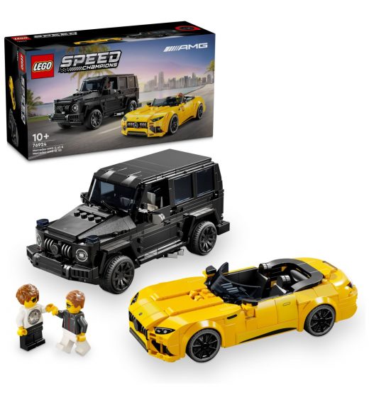 Lego kocke Speed Champions Mercedes-AMG G 63 in Mercedes-AMG SL 63 76924 Lego