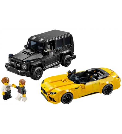 Lego kocke Speed Champions Mercedes-AMG G 63 in Mercedes-AMG SL 63 76924 Lego