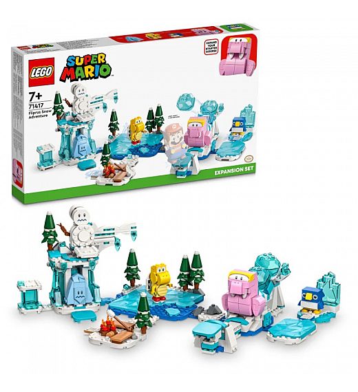 Lego kocke Super Mario Razširitveni komplet Fliprusova snežna pustolovščina 71417 Lego