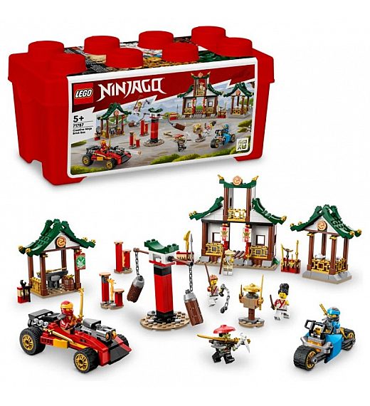 Lego kocke Ninjago Ustvarjalna ninja škatla s kockami 71787 Lego