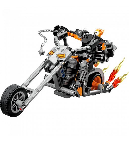 Lego kocke Super Heroes Ghost Riderjev robot in motor 76245 Lego