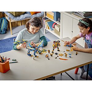 Kocke Ninjago Elementarni zmaj protiv caričina robota 71796