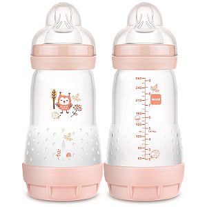 MAM steklenička plastična Anti-colic 260ml sort 669927