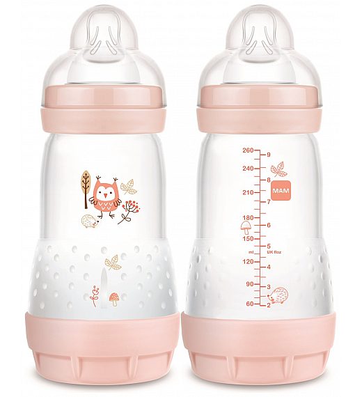 MAM plastična bočica Anti-colic 260ml 2+mj sort 669927 MAM