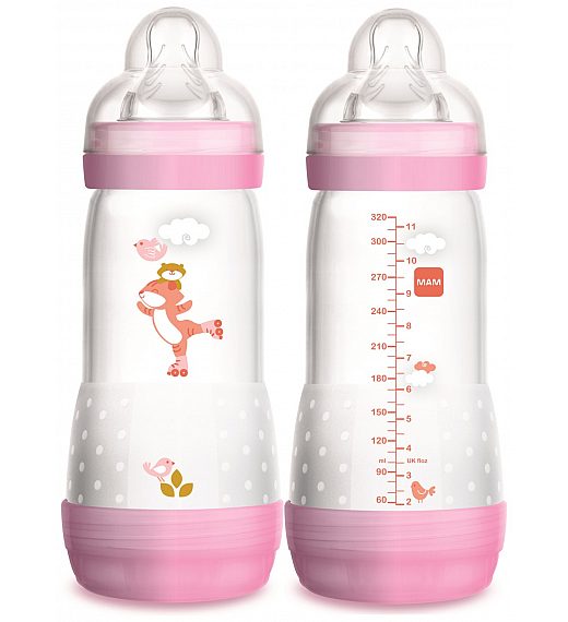 MAM steklenička plastična Anti-colic Easy start 320 ml sort 676413 MAM