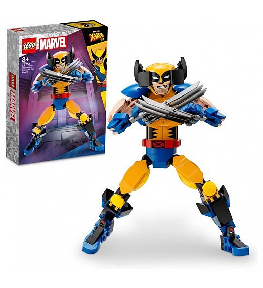 Kocke Super Heroes Konstrukcijska figura Wolverine 76257 Lego